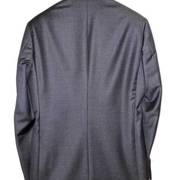 Men'S 1920s Style Fashion Double Breasted Black Tuxedo Super 150'S Wool Fabric Discount Sale Designer
